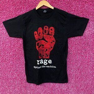 Rage Against The Machine Red Fist Graphic T-Shirt Small